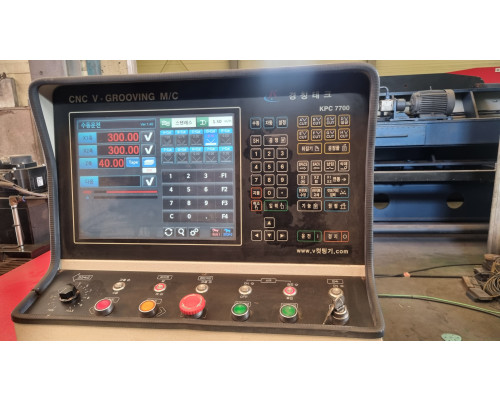 경창테크 4M CNC V-컷팅기(2021년식, 광폭 1540, 중고 V 컷팅기)
